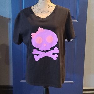 Pink Skull Cross Bone